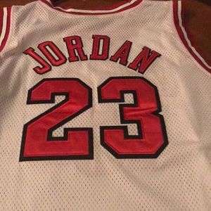Michael Jordan Bulls finals jersey.